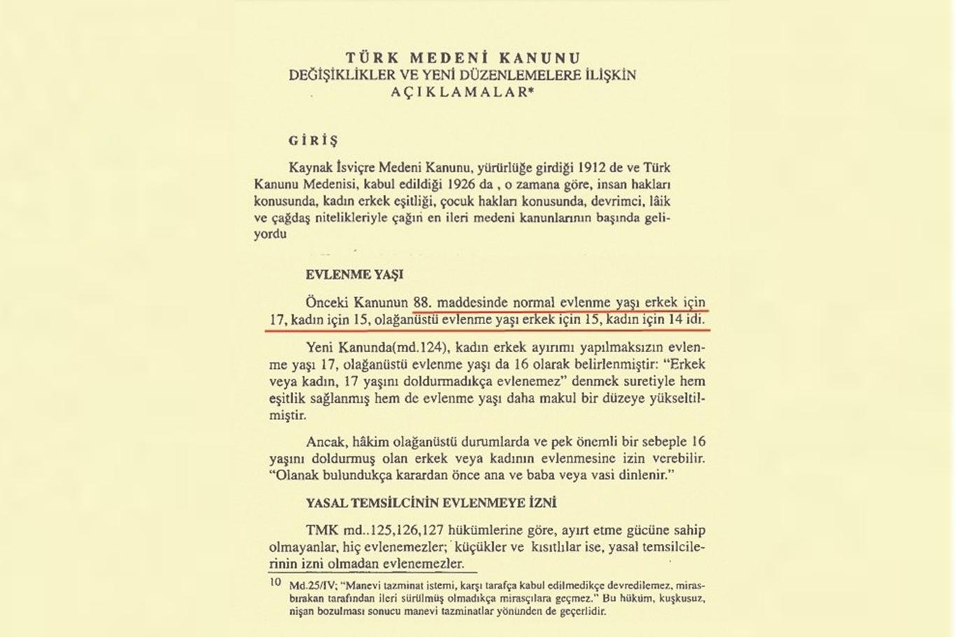 CHP'nin, Mustafa Kemal hayattayken kızlarda evlenme yaşını 15'e indirdiği ortaya çıktı CHP'nin, Mustafa Kemal hayattayken kızlarda evlenme yaşını 15'e indirdiği ortaya çıktı